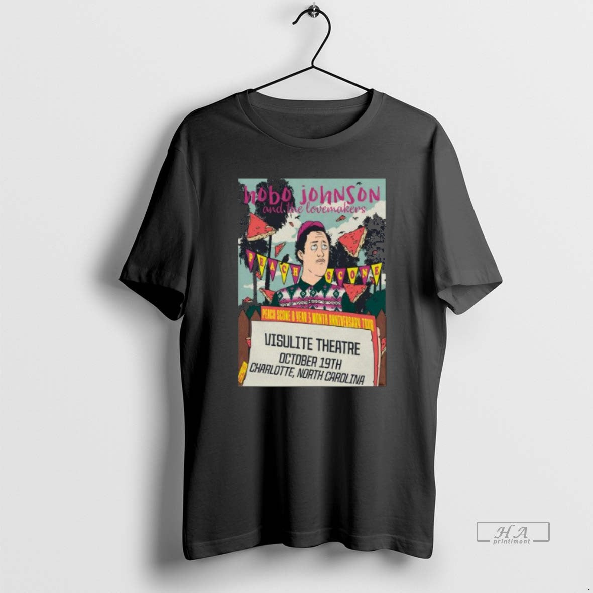 Official Hobo Johnson October 19 2025 Visulite Theatre In Charlotte Nc Long Sleve