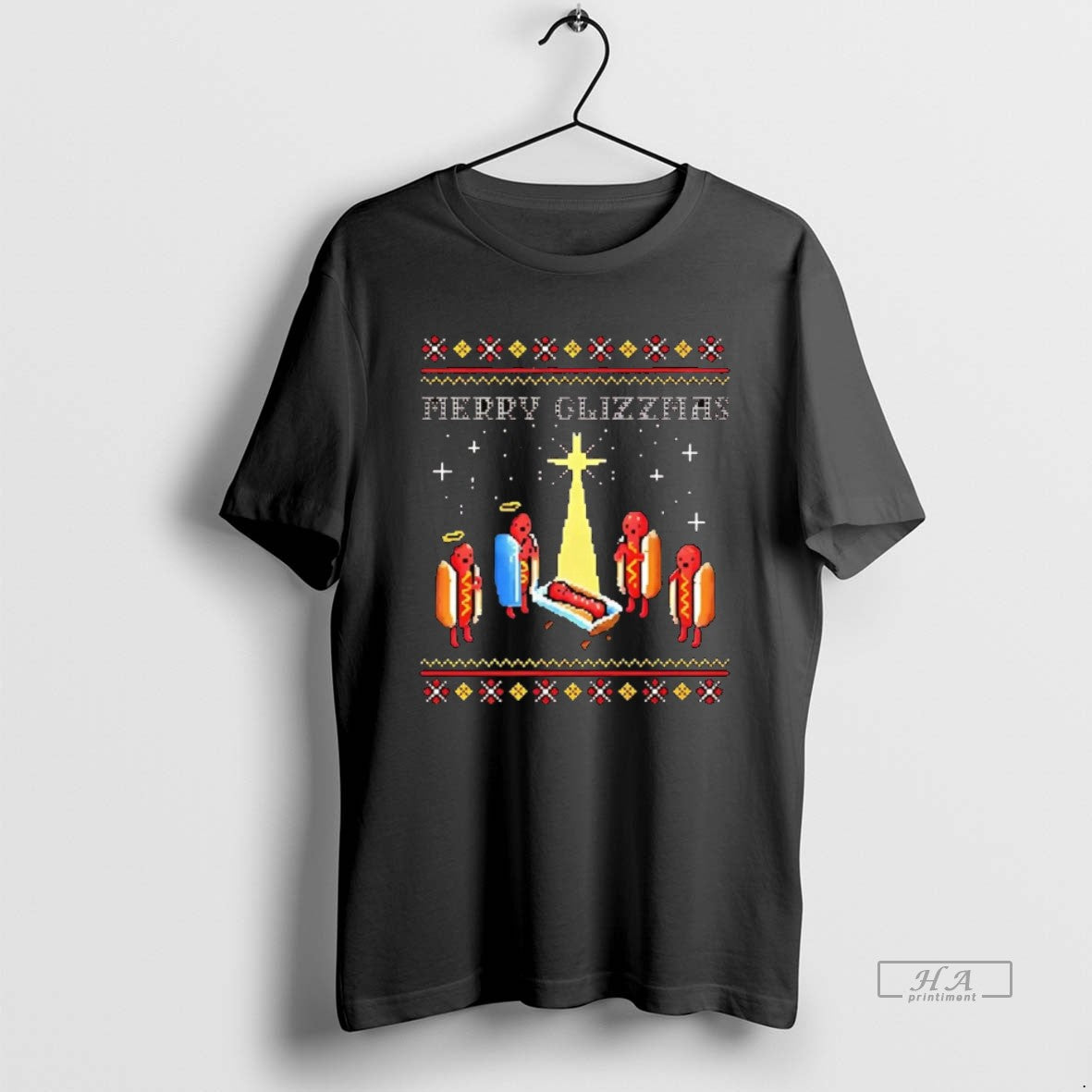 Official Hot Dog Merry Glizzmas Ugly Christmas