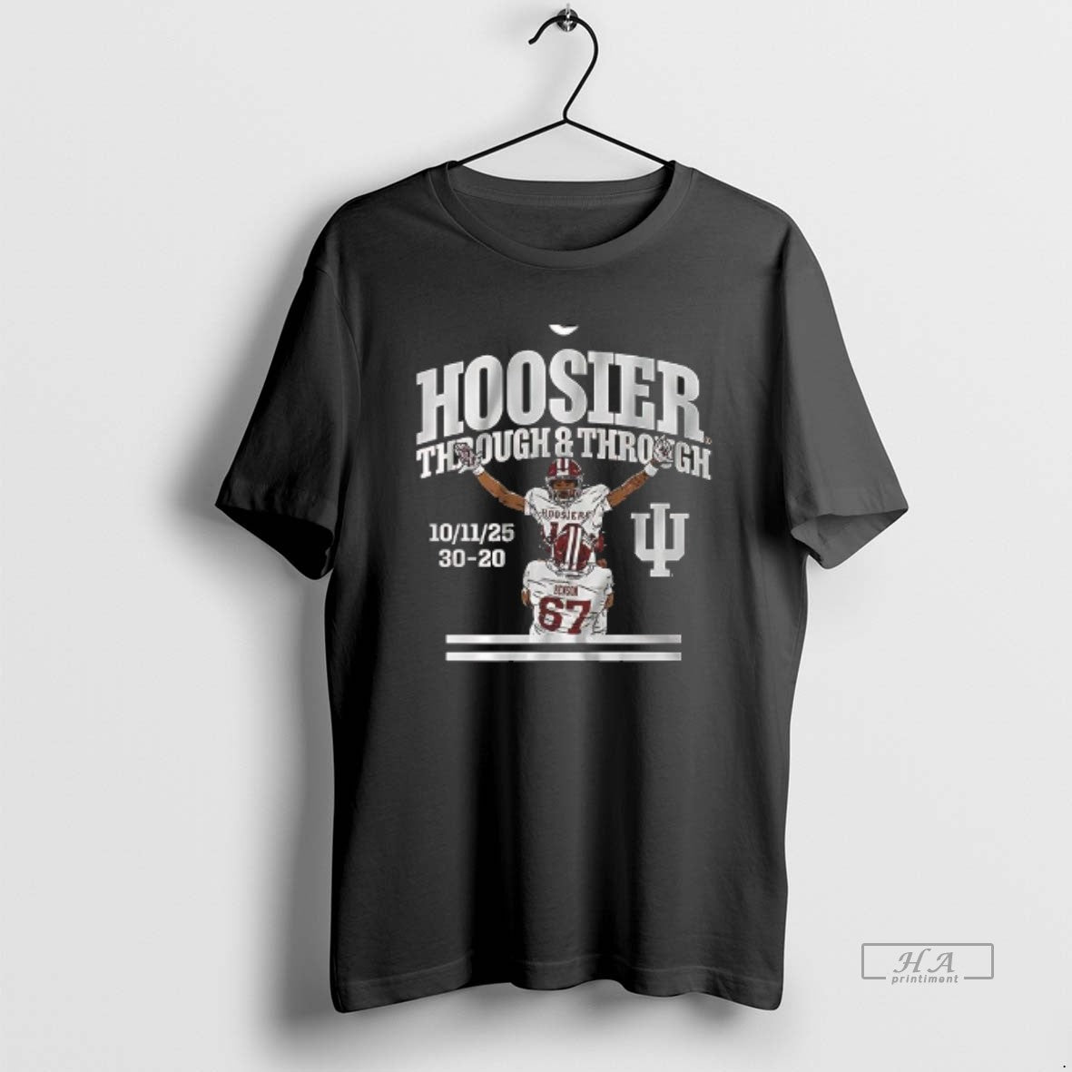 Official Indiana Football Elijah Sarratt Hoosier Through And Through
