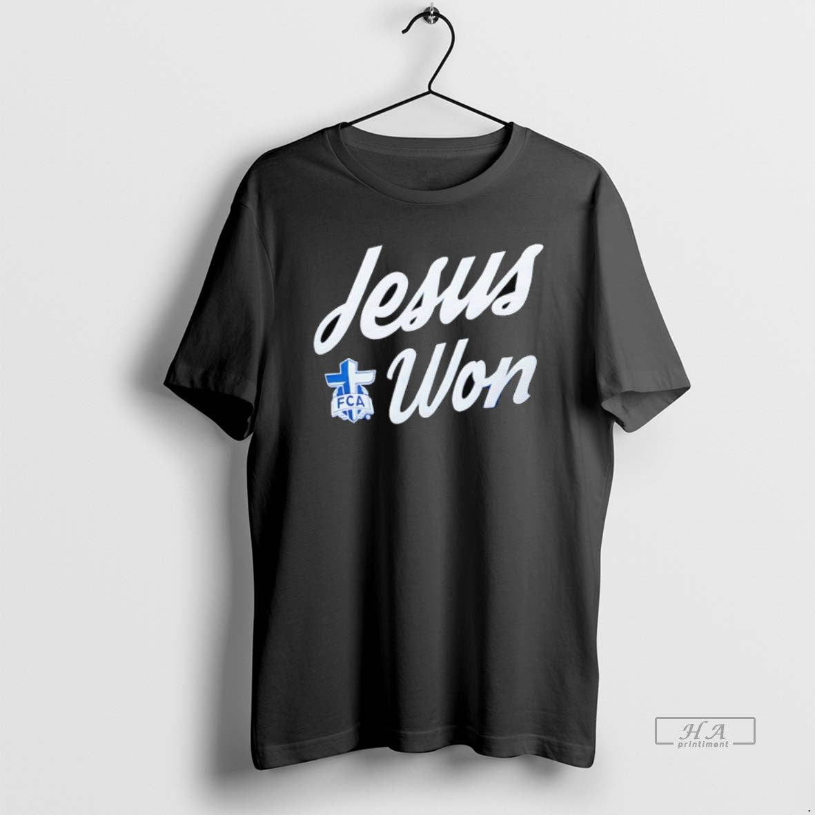 Official Jesus Won Fellowship Of Christian Athletes Logo