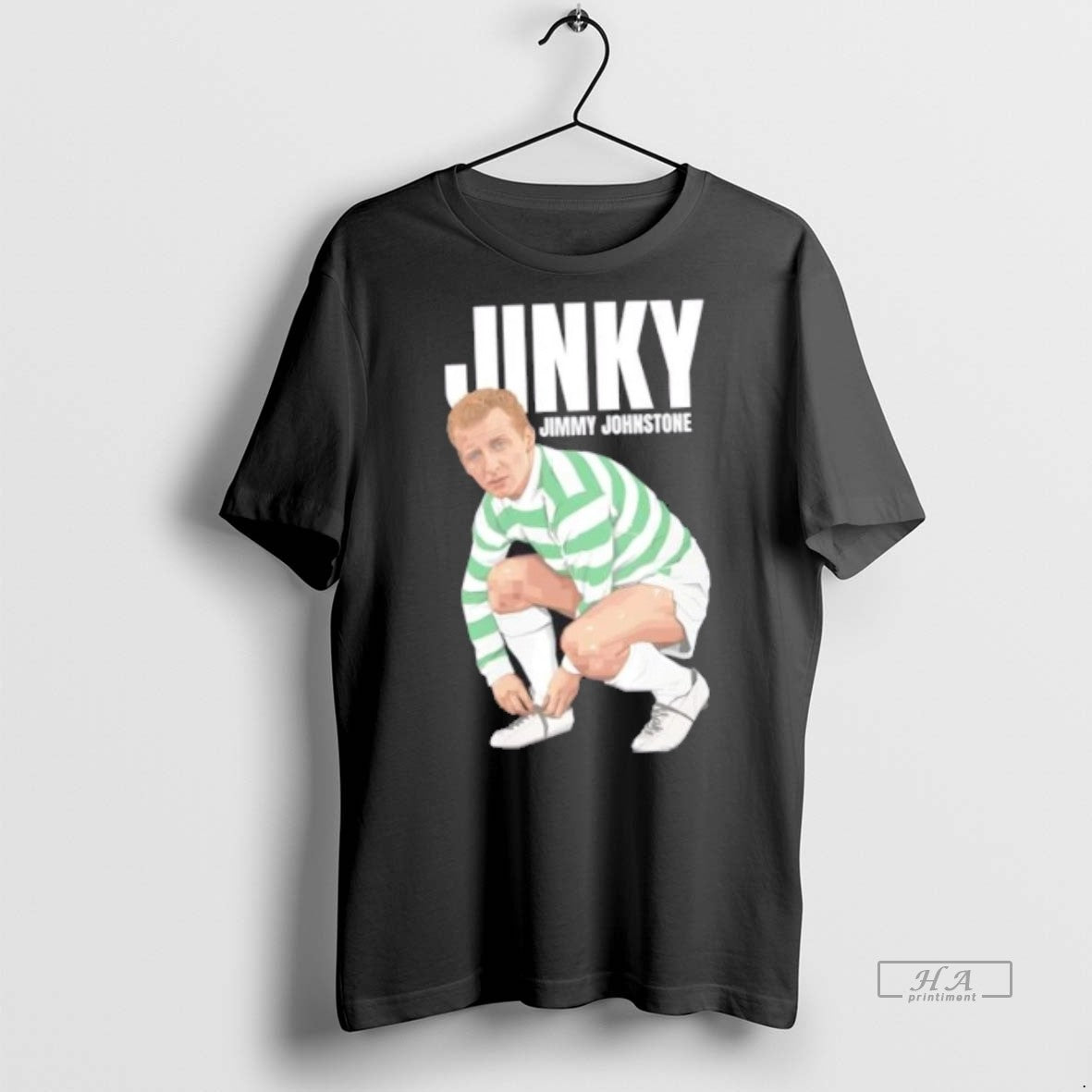 Official Jinky Jimmy Johnstone Celtic Shirt
