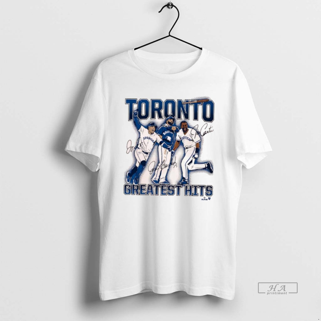 Official Joe Carter Jose Bautista George Springer Toronto Blue Jays Greatest Hits