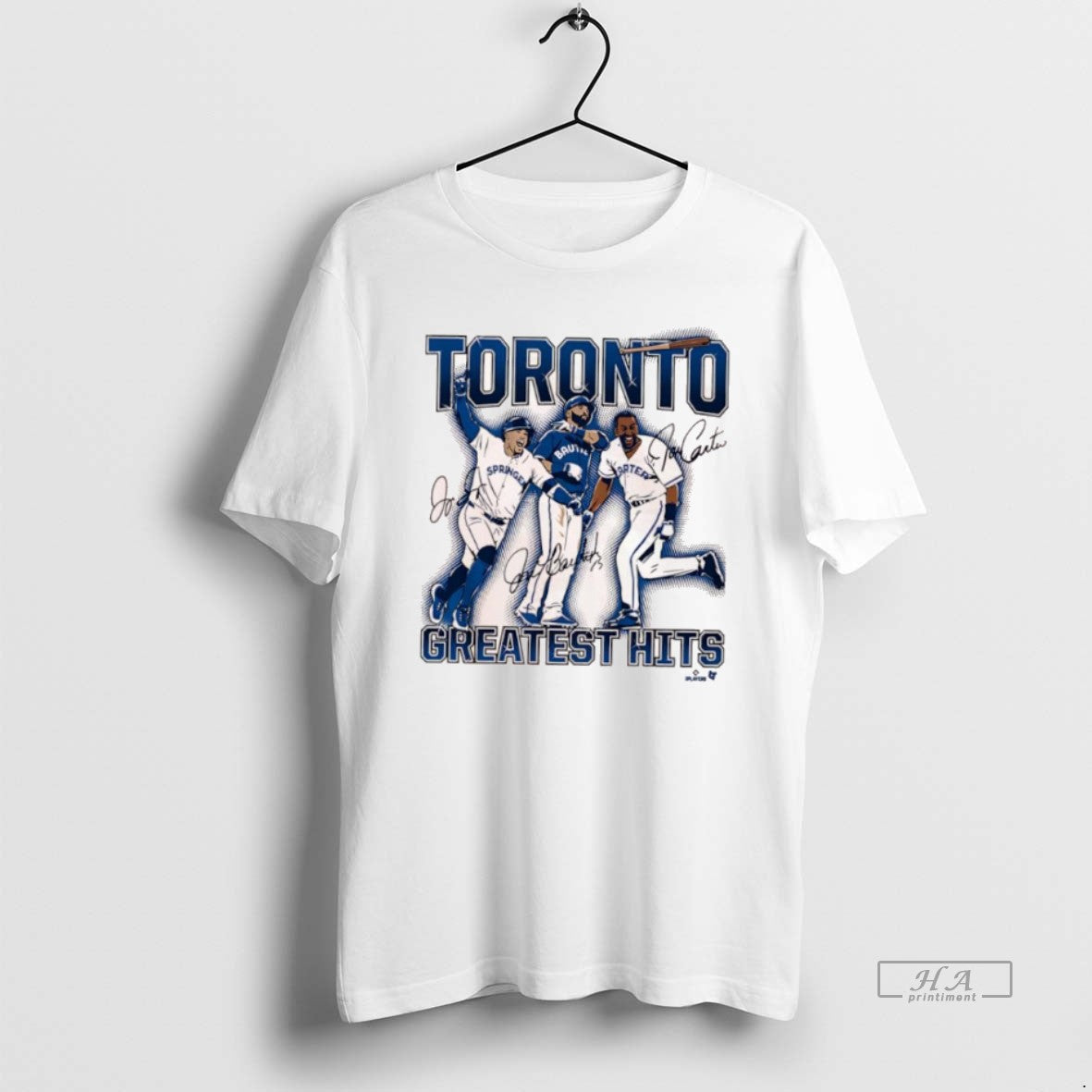 Official Joe Carter Jose Bautista George Springer Toronto Blue Jays Greatest Hits