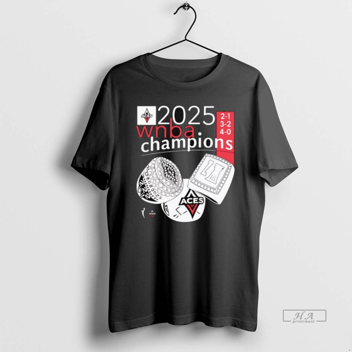 Official Las Vegas Aces 2025 Wnba Ring Champions