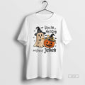 Official Life Is Scary Without Jesus Christian Halloween