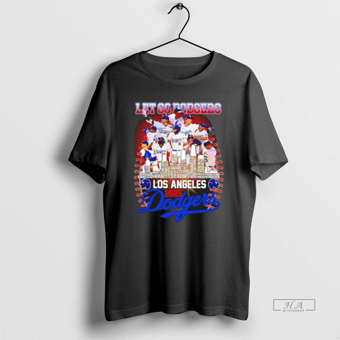 Official Los Angeles Dodgers 2025 National League Champions Lets Go Dodgers