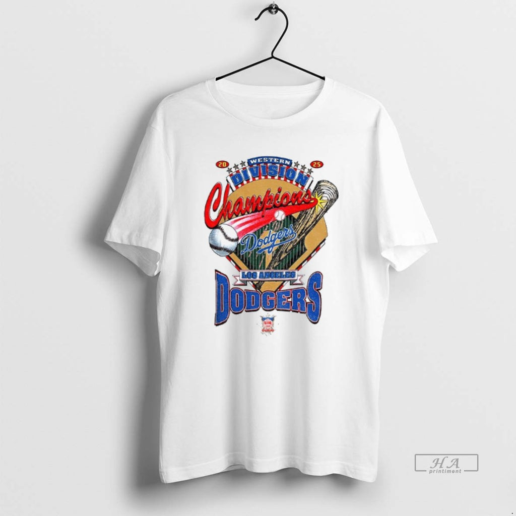 Official Los Angeles Dodgers 2025 Western Division Champions