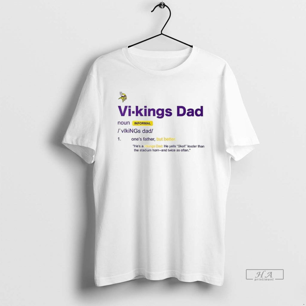 Official Minnesota Vikings Dad Definition