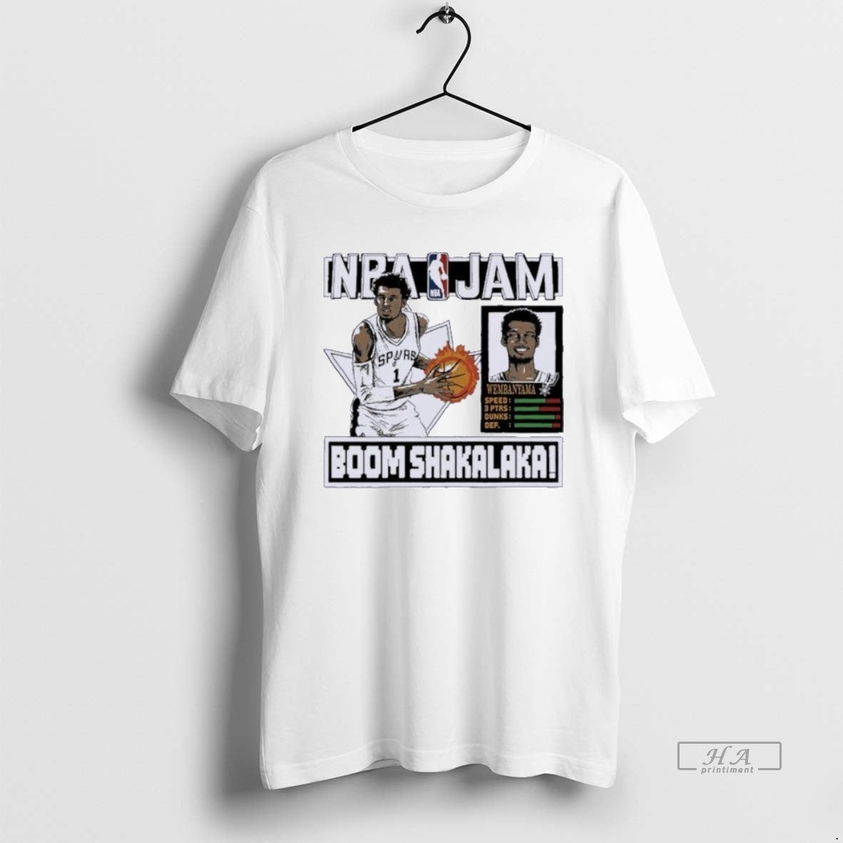 Official Nba Jam Victor Wembanyama San Antonio Spurs
