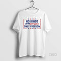 Official No Kings Only Freedom Patriotic Us Flag