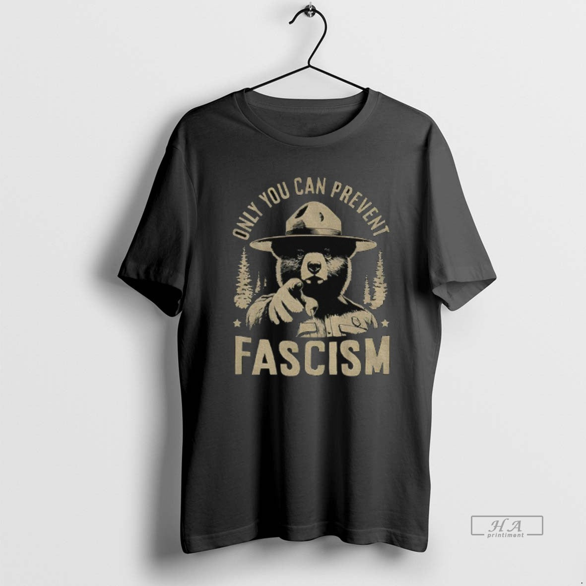 Official Only You Can Prevent Fascism National Park Bear