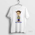 Official Peanuts X Will Ireton Los Angeles Dodgers Cowboy