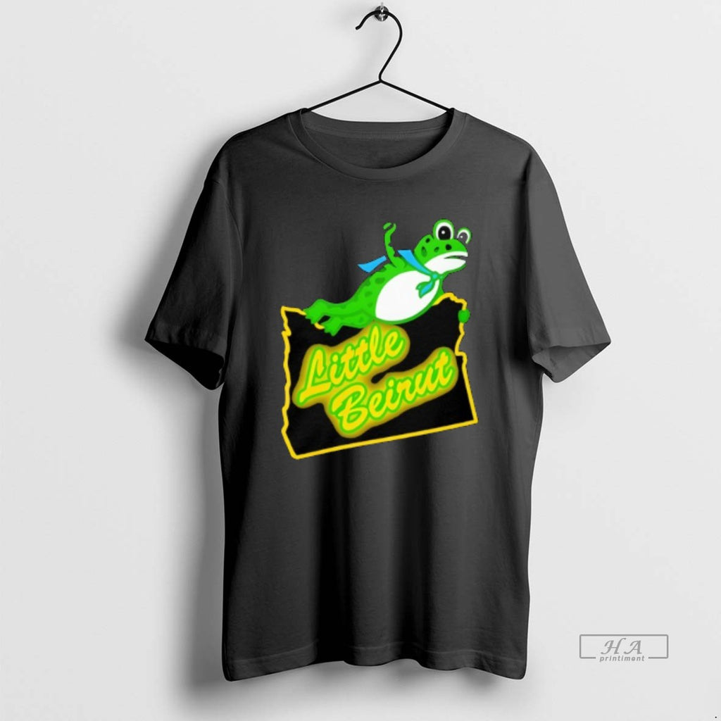 Official Portland Frog Fly Sketch Little Beirut