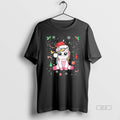 Official Reindeer Horn Unicorn Santa Hat Christmas