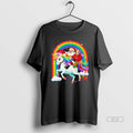 Official Santa Riding Rainbow Unicorn Christmas Gifts