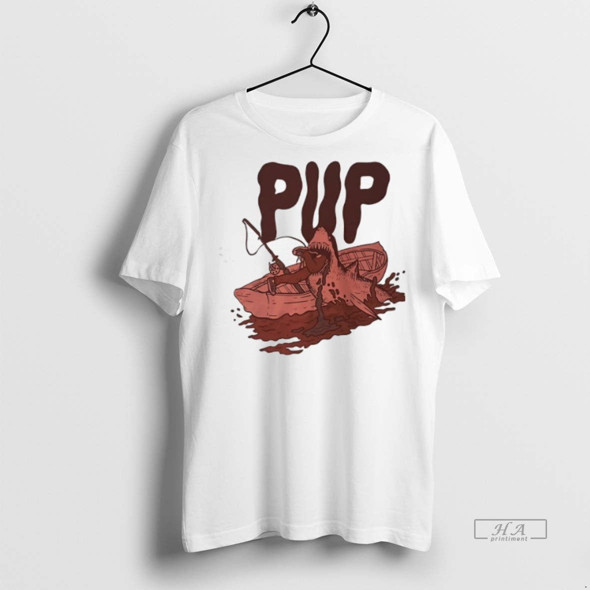 Official Shark Pup Free At Last Album Shirt