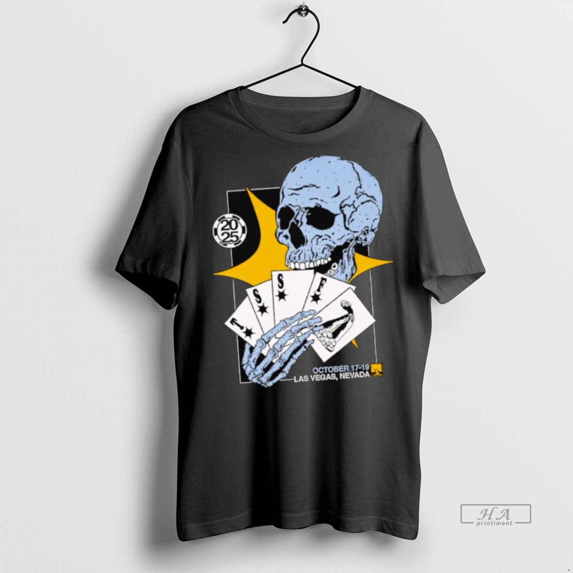 Official Skull Tssf October Las Vegas Nevada Shirt