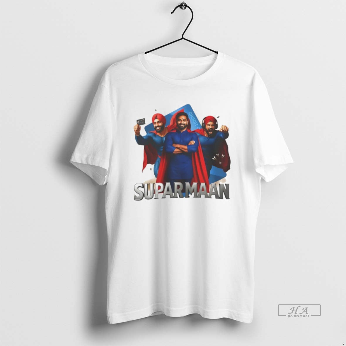 Official Suparmaan Indian Superman Parody Credit Card