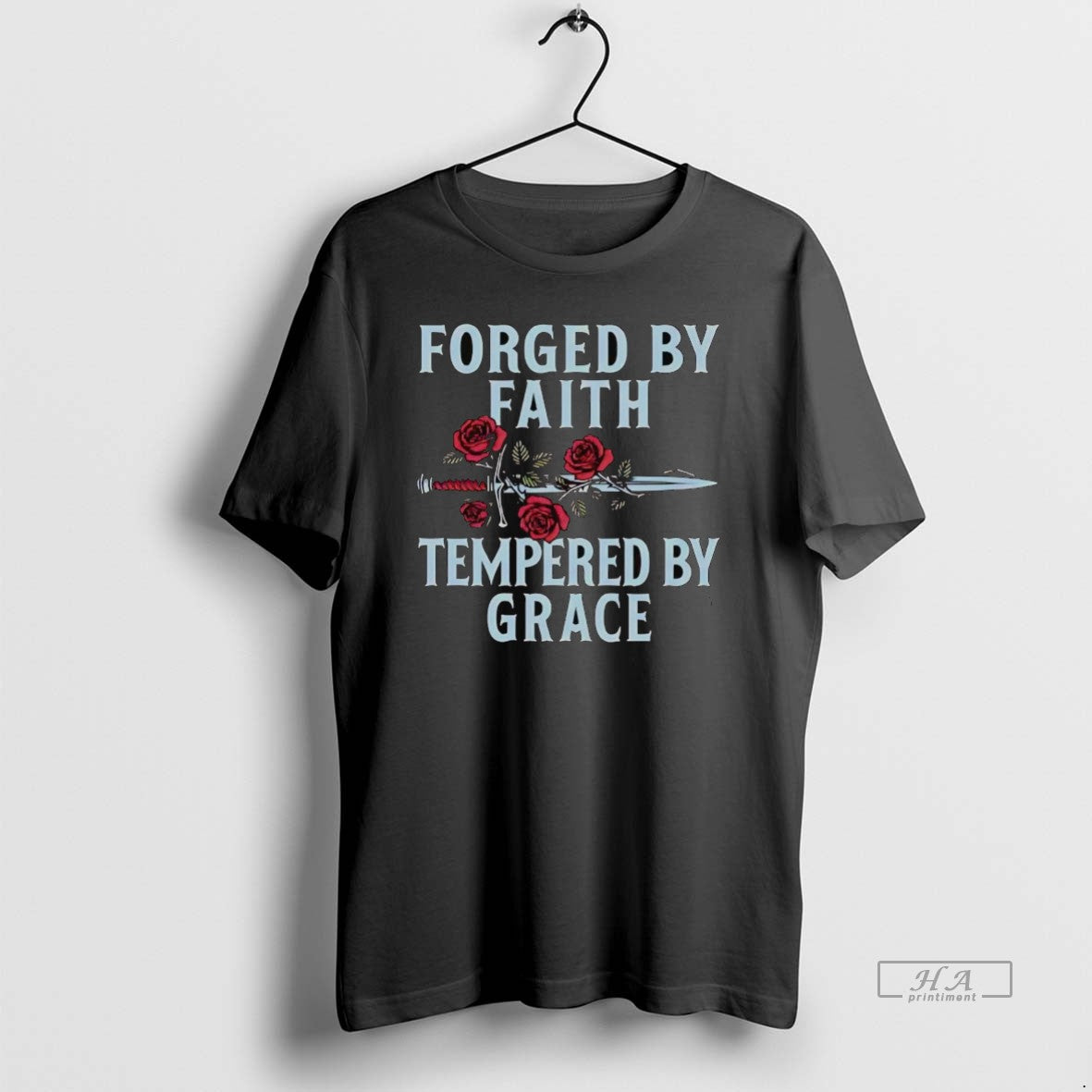 Official Sword And Rose Forged By Faith Tempered By Grace