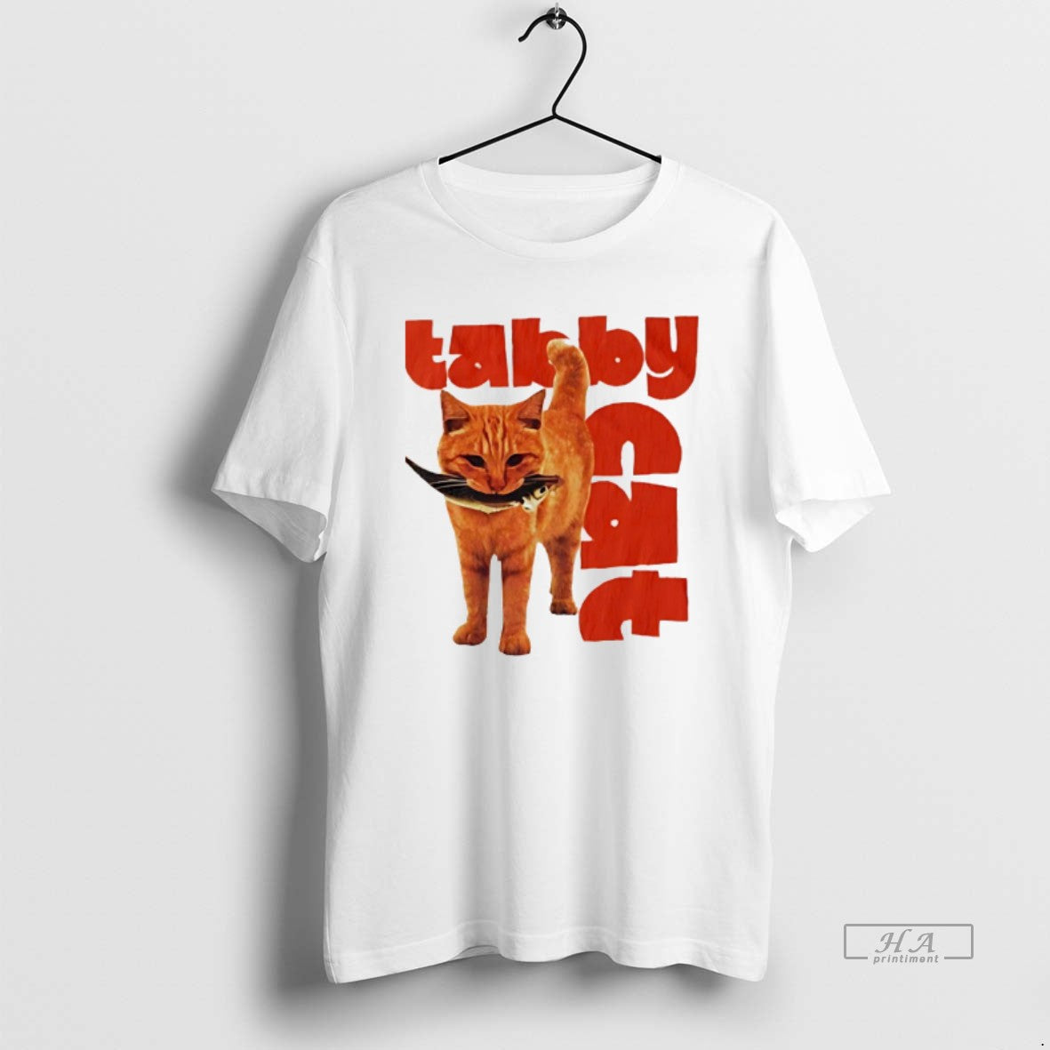 Official Tabby Cat With Fish