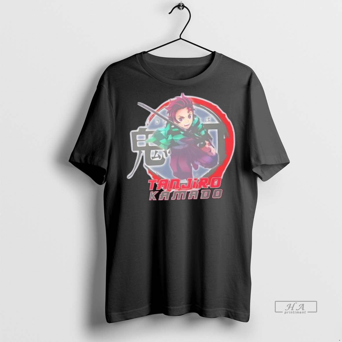 Official Tanjiro Kamado Anime Warrior Battle Shirt