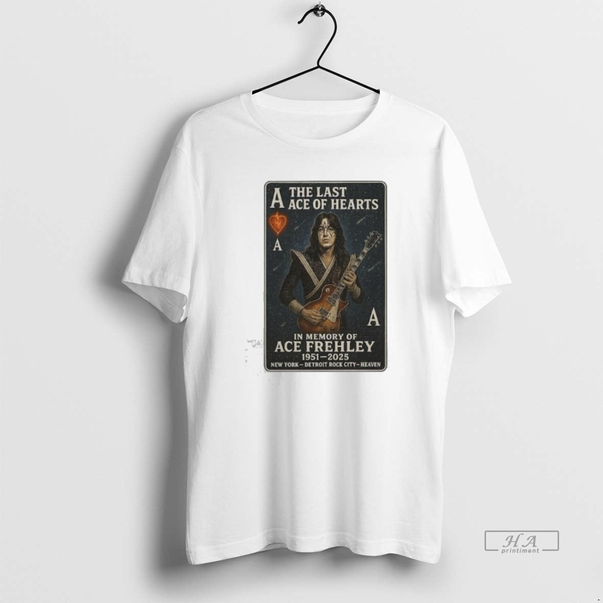 Official The Last Ace Of Hearts In Memory Of Ace Frehley 1951 2025