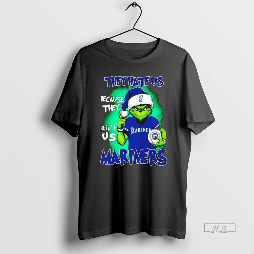 Official They Hate Us Because They Aint Us Seattle Marimers Grinch
