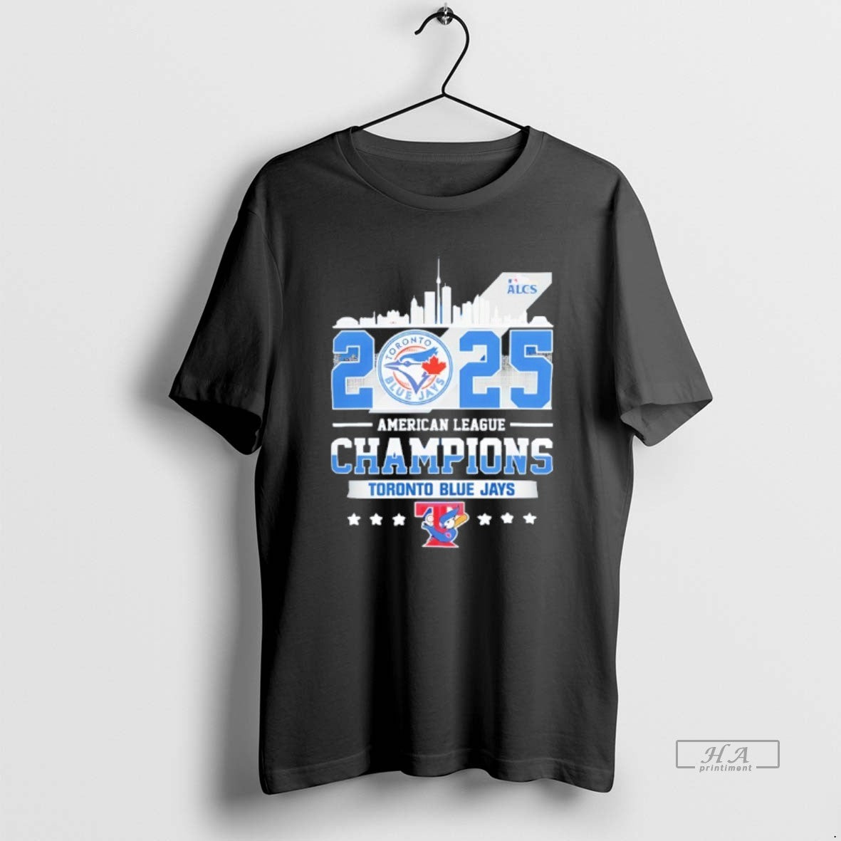 Official Toronto Blue Jays 2025 American League Champions Skyline