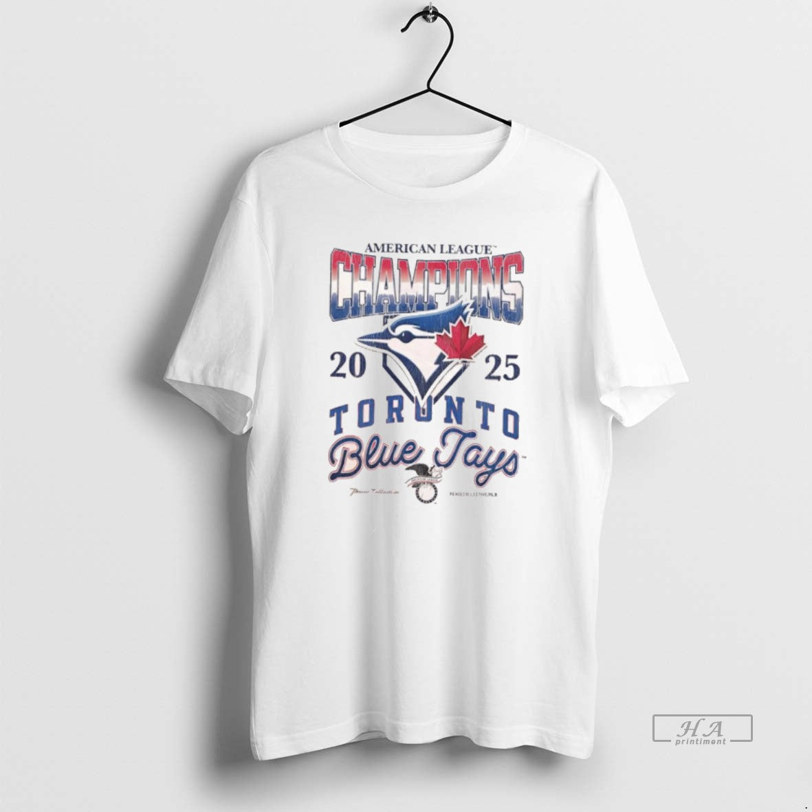 Official Toronto Blue Jays American League 2025 Champions Logo Baseball