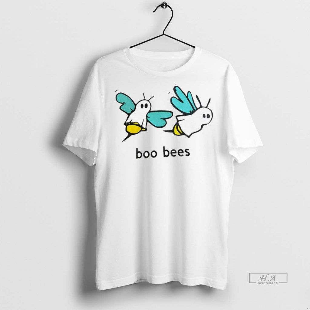 Official Trendy Bee Ghost Boo Bees Halloween 2025 Tee Sweater