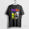 Official Trendy Fedex X Grinch And Jack Skellington Fist Bump Uniwilling Friends