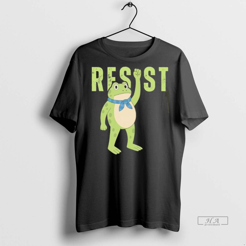 Official Trendy Fight Portland Frog Protest Resist Tee Sweater
