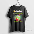 Official Trendy Hardees Santa Grinch Its Not My Fault I Came With A Warning Label