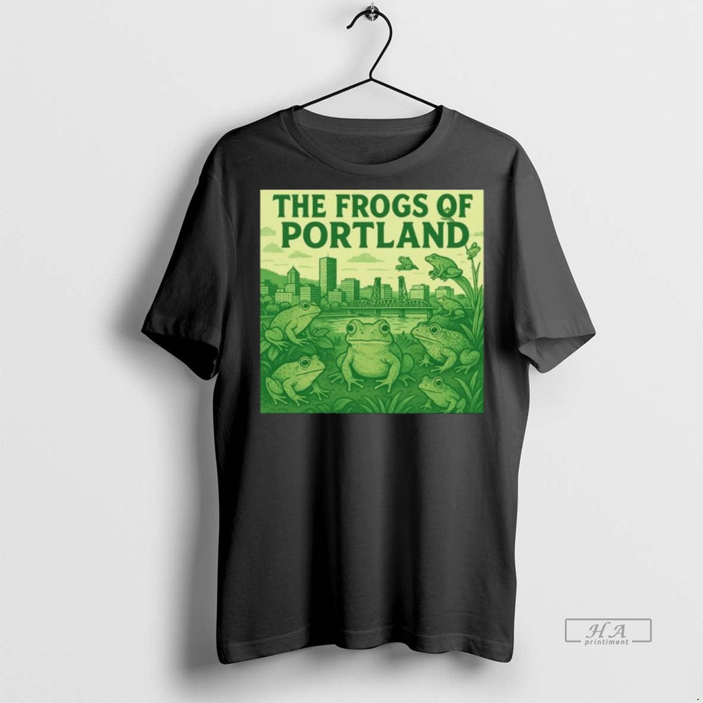 Official Trendy I Stand With Frogtifa The Frogs Of Portland Tee Sweater