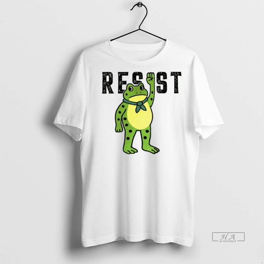 Official Trendy Portland Frog Free Portland Resist Frog Tee Sweater