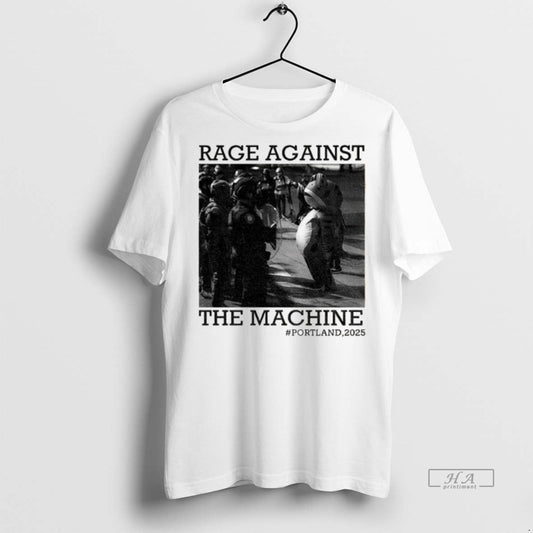 Official Trendy Portland Frog Protest Rage Against The Machine Poland 2025 Tee Sweater