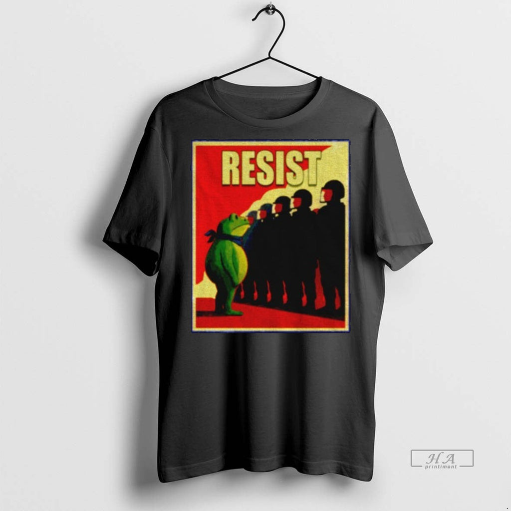 Official Trendy Portland Frog Resist Frog Retro 2025 Red Style Tee Sweater
