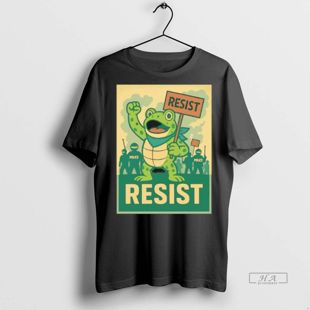 Official Trendy Resist Portland Frog 2025 Tee Sweater