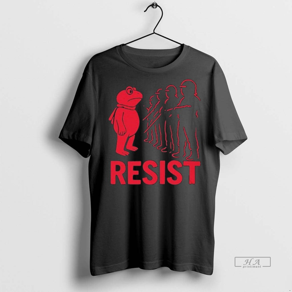Official Trendy Resist Portland Frog Anti Fascism Tee Sweater