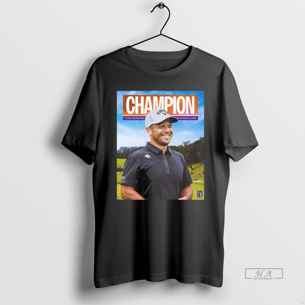 Official Trendy Xander Schauffele Baycurrent Classic Champions Pga Tour 2025