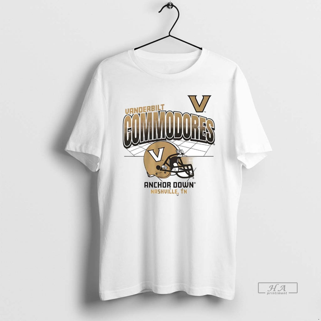 Official Vanderbilt Commodores Helmet Anchor Down Nashville