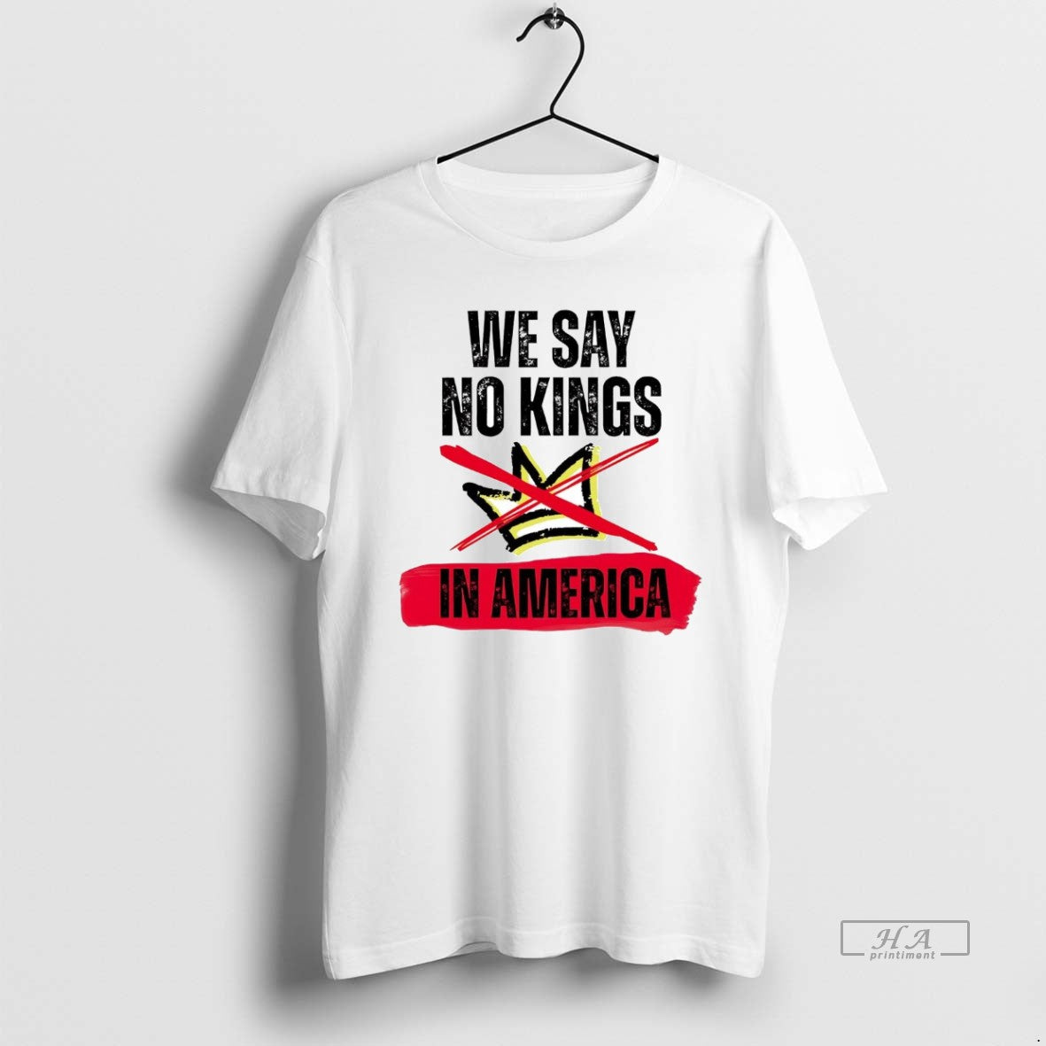 Official We Say No Kings In America Anti Trump