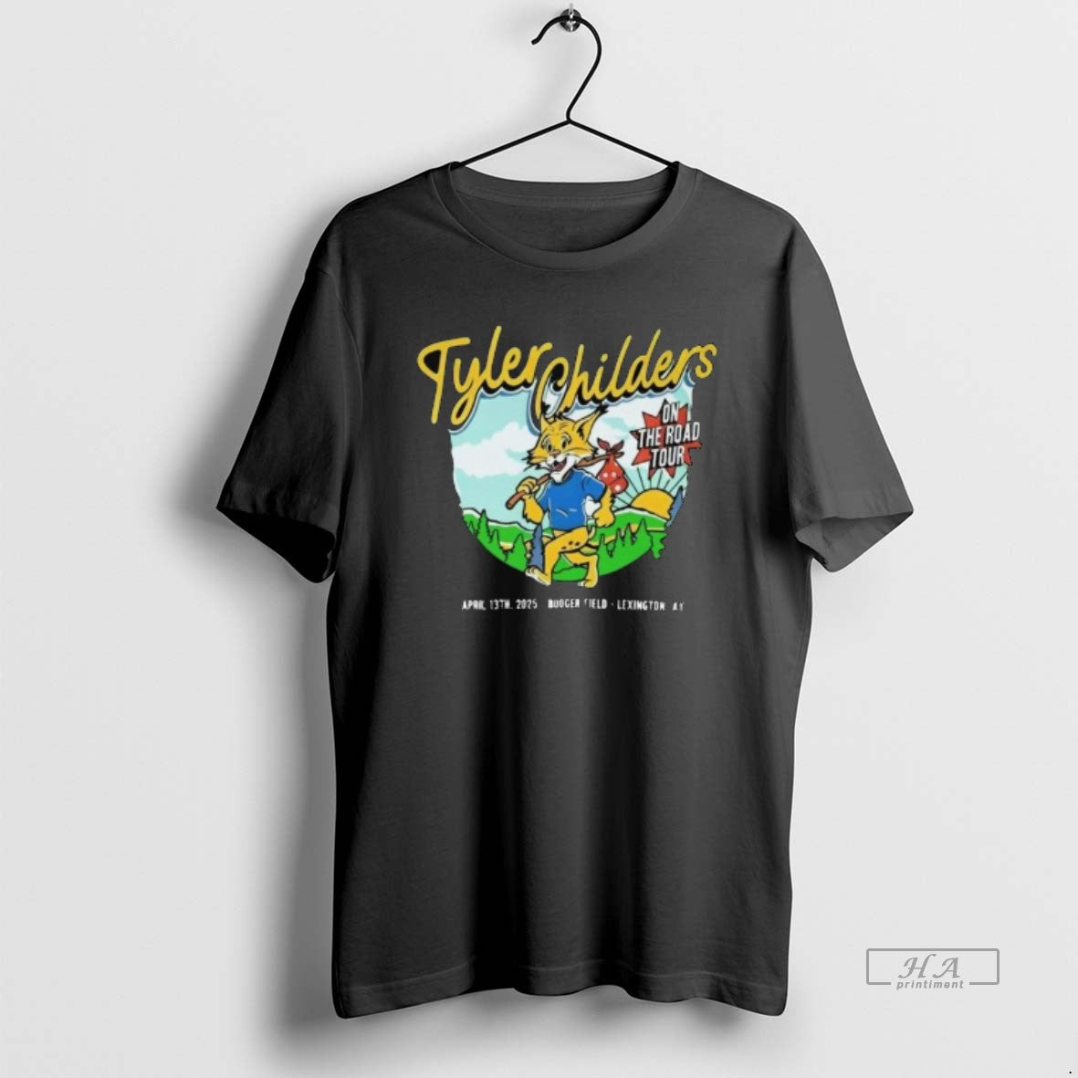 Official Wildcat Tyler Childers On The Road Tour Long Sleve