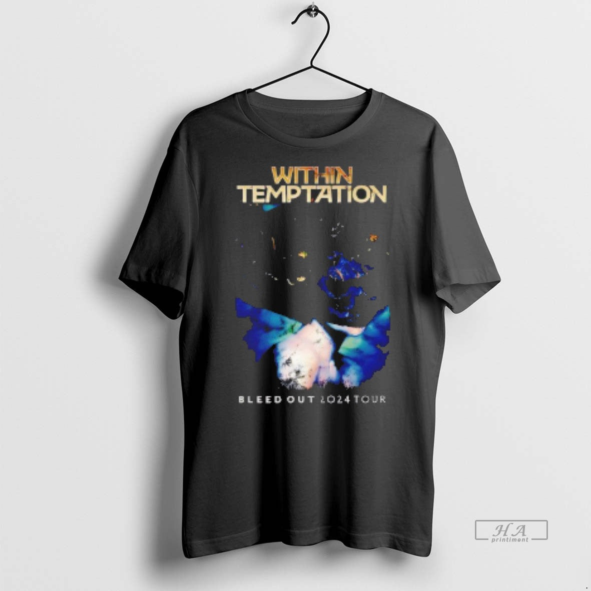 Official Within Temptation Bleed Out 2024 Touur Shirt