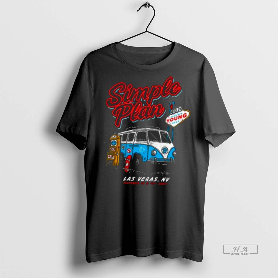 Official Simple Plan October 18 19 2025 Las Vegas Nv Tour Shirt