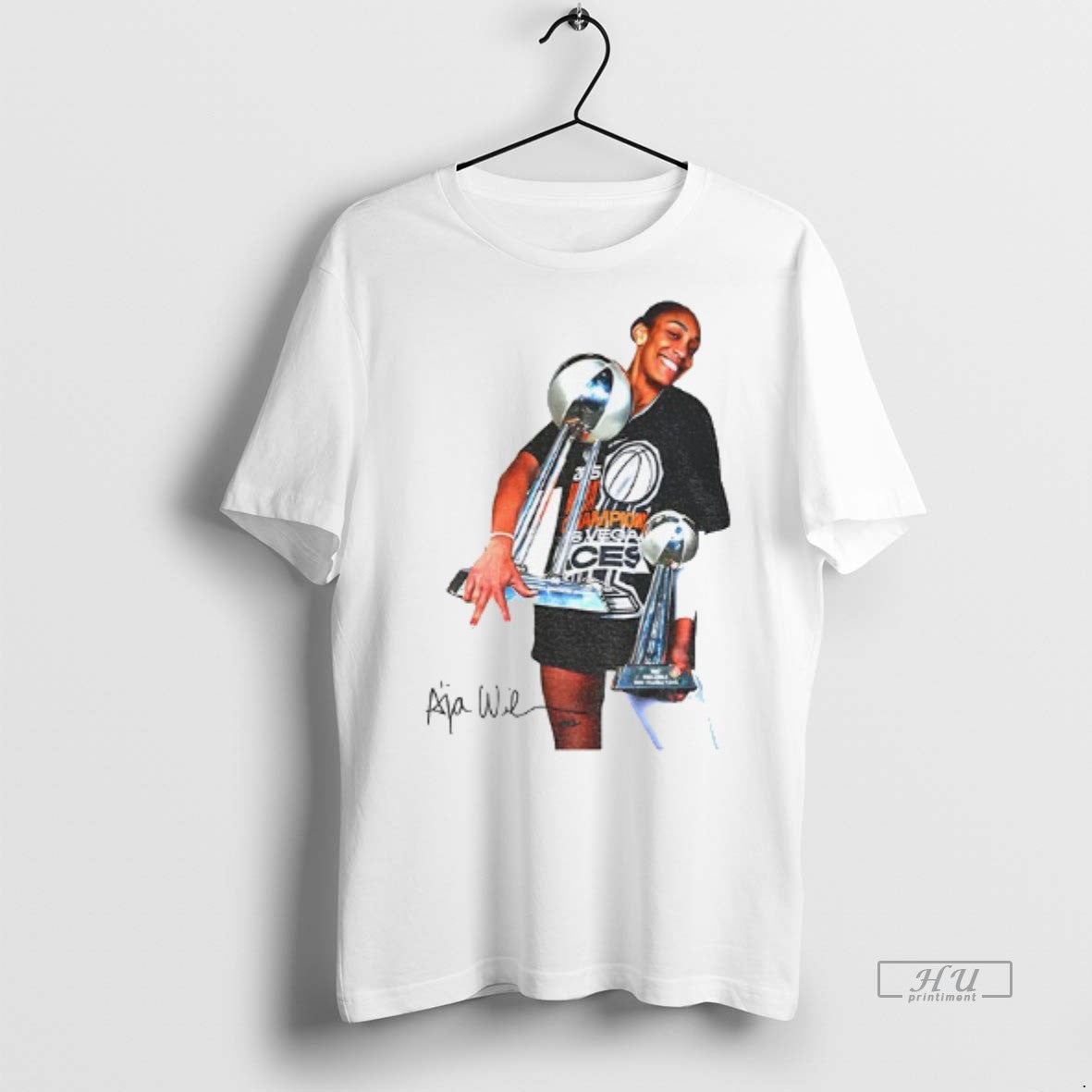Officials 2025 Aja Wilson Wnba Champion Las Vegas Aces 4x Mvp Signature T Shirt Sweater