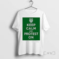 Officials Frog Keep Calm And Protest On T Shirt Sweater