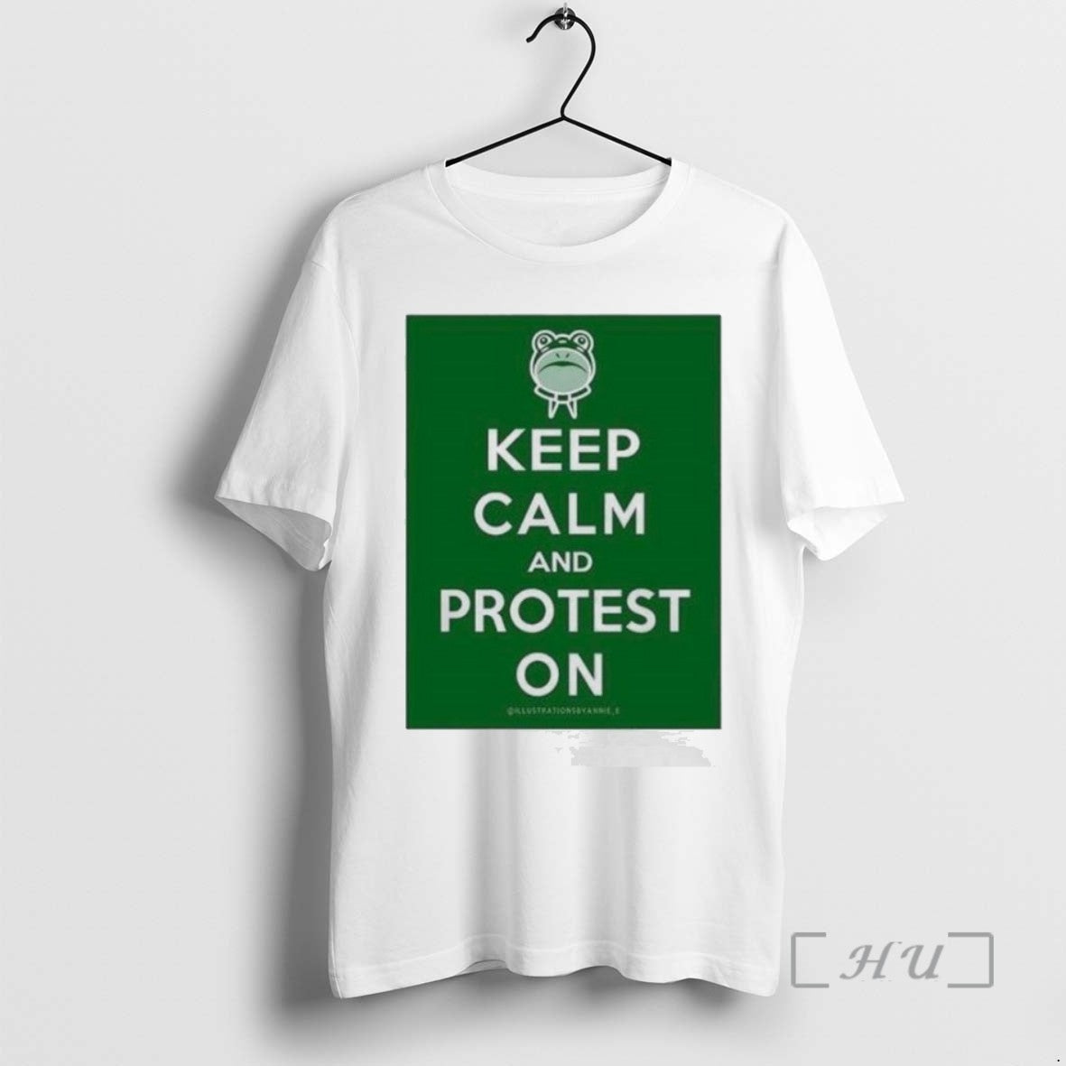 Officials Frog Keep Calm And Protest On T Shirt Sweater
