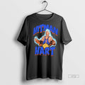 Officials Hitman Hart Caricature Graphic Graphic Tee Shirt Sweater