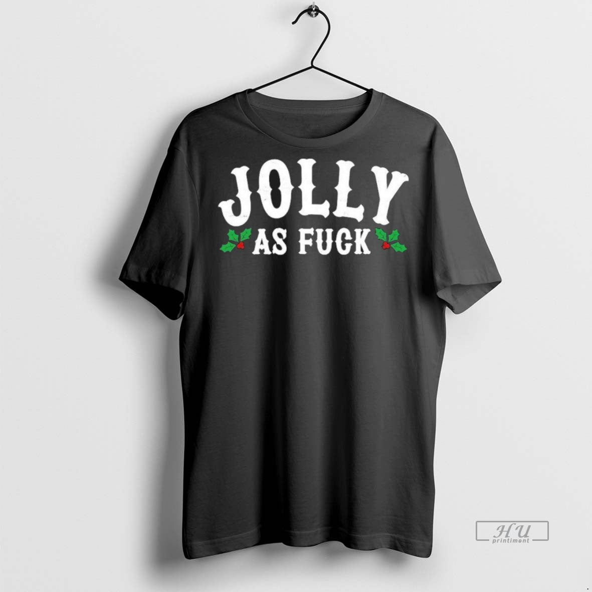 Officials Jolly As Fuck Funny X Mas Christmas Tee Shirt Sweater